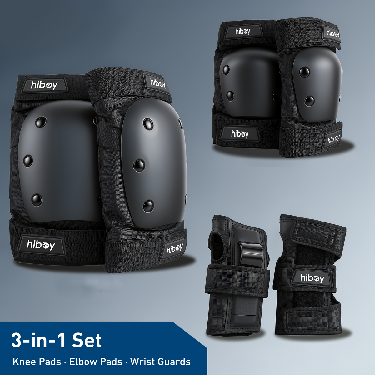 Hiboy 3-in-1 protective gear set