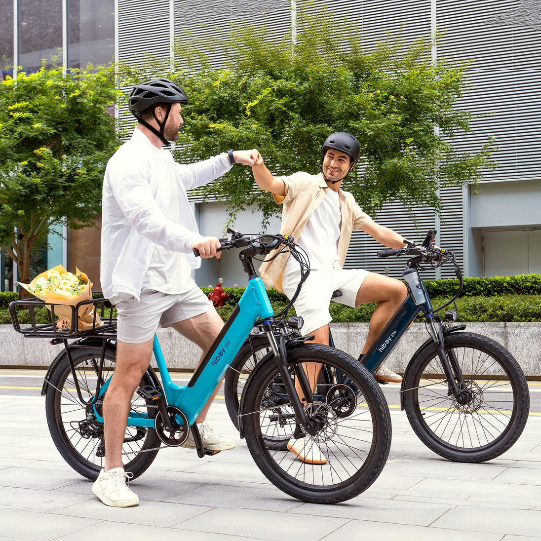 Hiboy EX9 electric bike, gray