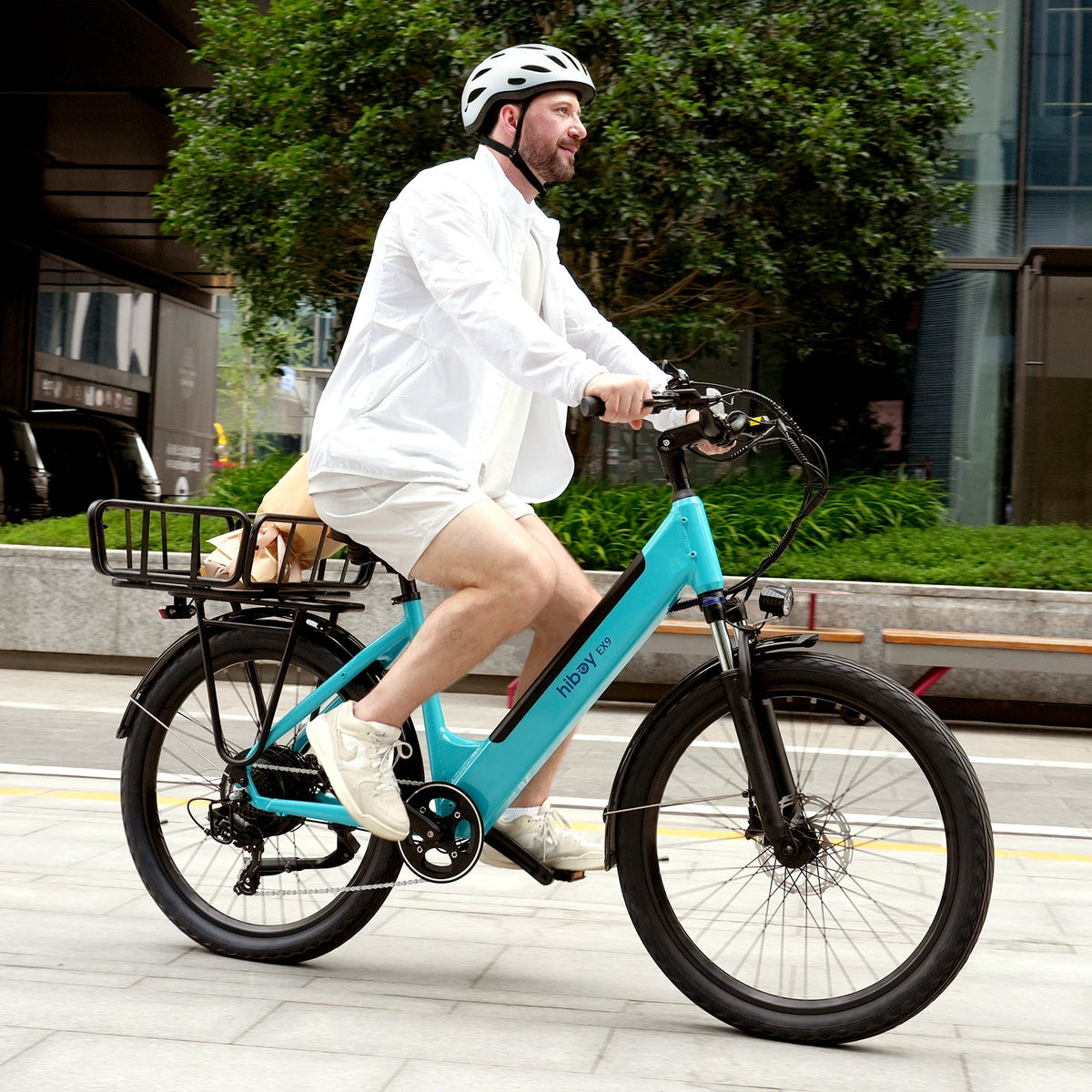 Hiboy EX9 electric bike, gray
